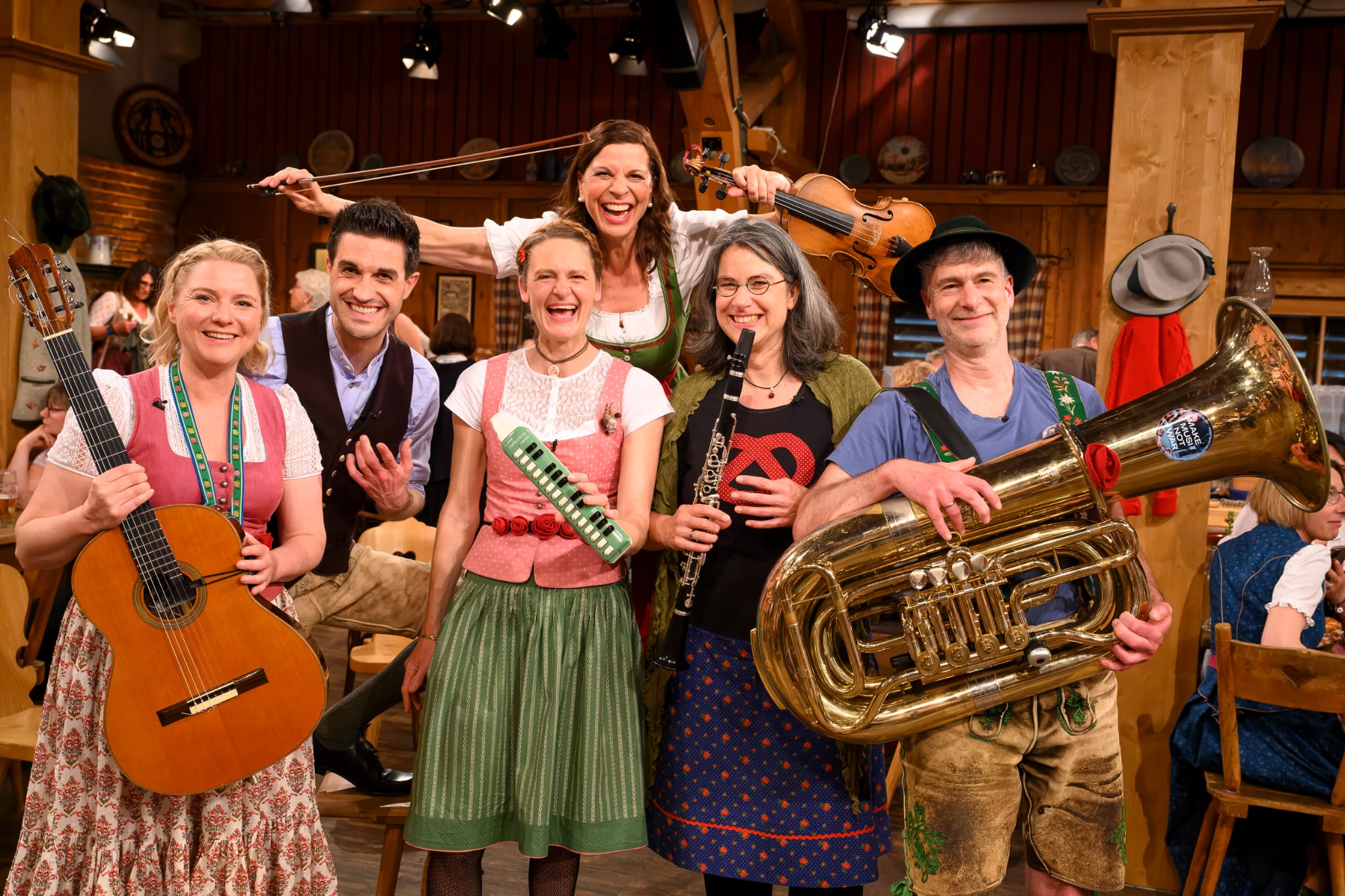 Neurosenheimer - Bei den Wirtshausmusikanten - am 18.6.23 im BR Fernsehen - jederzeit in der ARD Mediathek - Foto: R.Wilschewski, Juni 2023